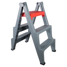 Триступінчаста міні драбина до 150кг GI36003 G.I.KRAFT
