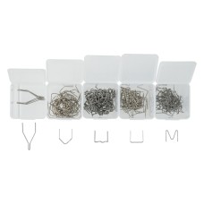 Набір скоб (205 шт.) для комплектів для ремонту пластику G.I.KRAFT STP-205-CBRM