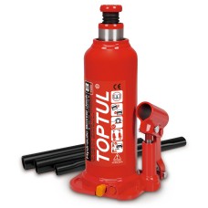 Домкрат пляшковий гідравлічний 8т 222-447 мм TOPTUL JHAB0108