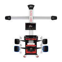 Стенд для РУУК технология 3-D, 2-камерный, электрический лифт, 2 монитора, мобильная колонна  LAUNCH X-861 PRO