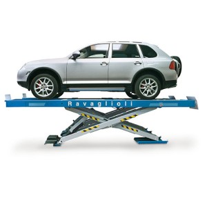 Ножичний підйомник (4200 кг, під розвал-сходження з вбудованим люфт-детектором на 4 напрямки). Made in Italy RAVAGLIOLI RAV640.3-46I