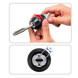 Тримач для мітчиків регульований 6.5-12.0мм, M12-M18