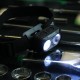 Ліхтарик налобний світлодіодний (LED, біле та червоне світло) акумуляторний з сенсором