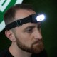 Ліхтарик налобний світлодіодний (LED, біле та червоне світло) акумуляторний з сенсором