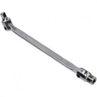 Вороток 1/4" 185мм шарнірний (квадрат-бітотримач)
