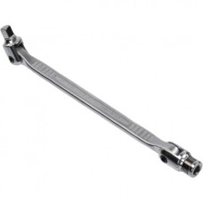 Вороток 1/4" 185мм шарнірний (квадрат-бітотримач)