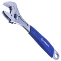 Ключ розвідний 6" (150мм), 0-20мм з обгумованою ручкою