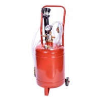 Установка для вакуумної відкачки мастила 24л B24V G.I.KRAFT