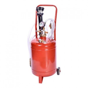 Установка для вакуумної відкачки мастила 24л B24V G.I.KRAFT