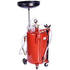 Установка для зливу і вакуумної відкачки мастила 80л B80VS G.I.KRAFT