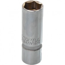 Свічкова головка 16мм 1/2" магнітна, тонка