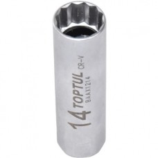 Свічкова головка 14мм 3/8" 12 граней