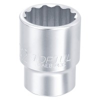 Головка торцева 1/2 "21мм 12 граней
