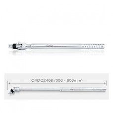 Вороток 3/4" телескопічний 500-800мм із шарніром (з фіксатором)