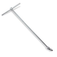 Вороток 1/4" 400мм Т-подібний з карданом