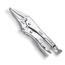 Кліщі затискні з фіксатором і кусачками 150мм (довгі губки)