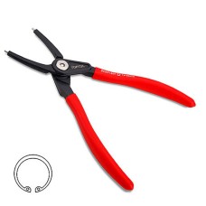 Круглогубці 9" 225мм (стиск) прямі посилені для зняття стопорних кілець