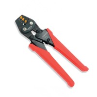 Прес-кліщі для обтиску клем з тріскачкою