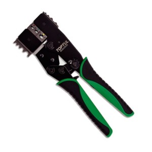 Прес-кліщі для обтиску клем і зняття ізоляції 2 в 1