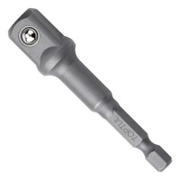 Перехідник 1/4 "х1/2" (6-гр. під шуруповерт Х квадрат)