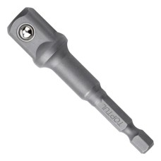 Перехідник 1/4 "х1/2" (6-гр. під шуруповерт Х квадрат)