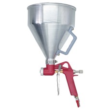 Пневматичний розпилювач для нанесення штукатурки металевий бачок