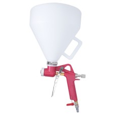 Пневматичний розпилювач для нанесення штукатурки пластиковий бачок