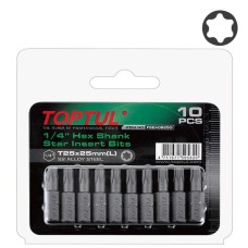 Набір біт 1/4 "L25мм T40 10од. на блістері