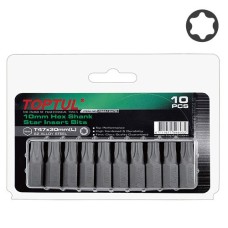 Набір біт 10мм L30мм T30 10од. на блістері