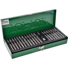 Набір біт 10мм HEX, TORX, SPLINE 40од.