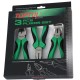 Набір щипців 3од. (бокорізи, довгогубці, пасатижі)