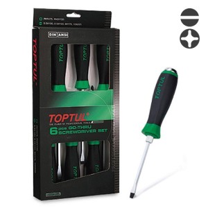 Набір викруток ударних з шестигранником 6 од.