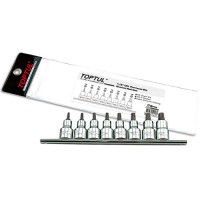 Набір біт п'ятигранних впресованих в головку 8од.