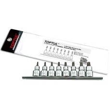 Набір біт п'ятигранних впресованих в головку 8од.