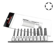 Набір біт впресованих в головку 1/2 "10од.