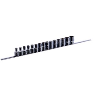 Набір головок 12-гр. 1/2 "15од. на планці