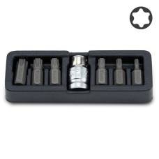 Набір біт 10мм TORX T25-T55 7од.