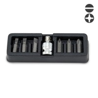 Набір біт 5/16" (PH1-PH3, SL5.5-SL8) 7од.