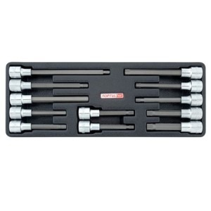 Набір біт впрес. в головку 1/2" 12од.