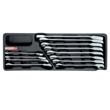 Набір ключів комб. з тріскачкою 8-19мм