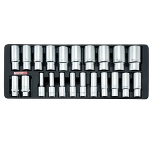 Набір головок довгих 1/2" 22од.