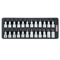 Набір біт впрес. в головку 1/2" 24од.