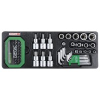 Набір інструменту TORX і біт 1/2", 1/4" 65од.