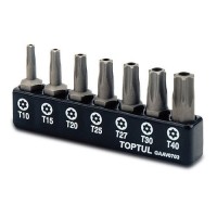 Набір біт 1/4 "(TORX T10-T40 з отвором)
