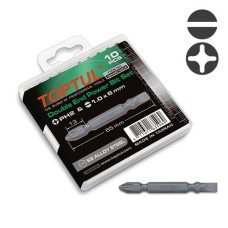 Набір біт 1/4 "PH2хSL6 L65мм двосторонніх 10шт.