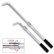 Вороток телескопічний 1/2" 350-600мм Г-подібний (кут 105°)