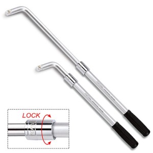 Вороток телескопічний 1/2" 350-600мм Г-подібний (кут 105°)