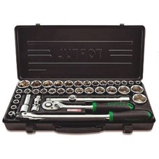 Набір інструменту 1/2" (дюйм + метр.) 38од.