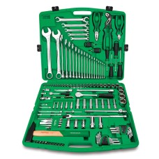 Набір інструменту комбінований 1/4" і 1/2" ключі 6-32мм, 130од.