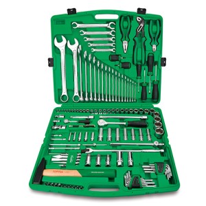 Набір інструменту комбінований 1/4" і 1/2" ключі 6-32мм, 130од.